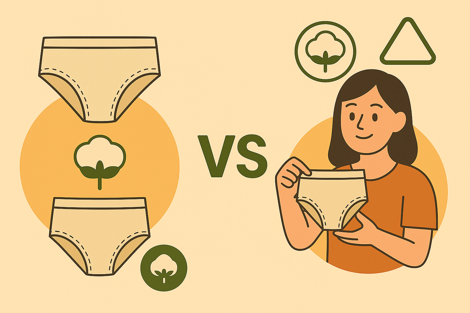 cotton hữu cơ vs cotton thường