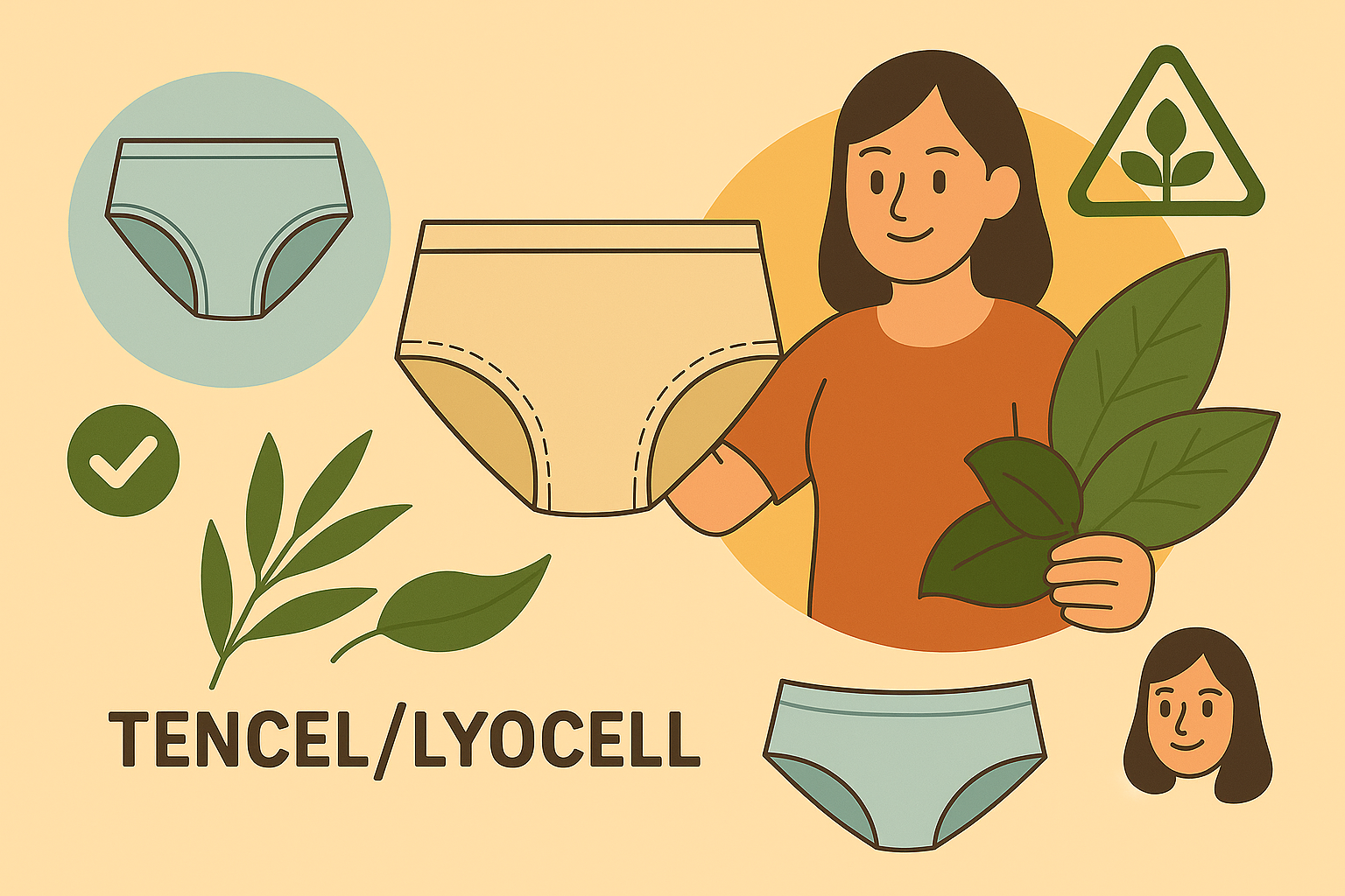 quần lót tencel / lyocell