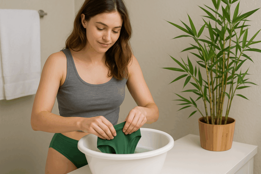 washing bamboo underwear